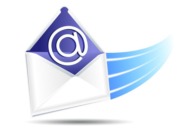Letter envelope and speed trail
