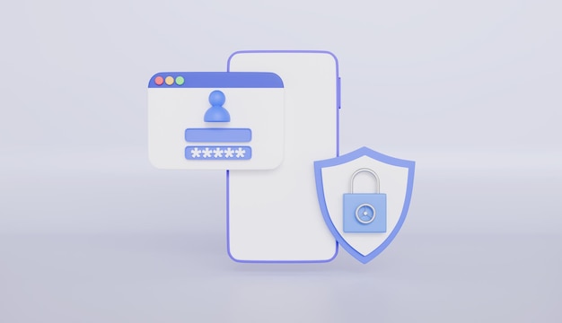 login screen of the operating system user with mobile phone user login success sign in to account