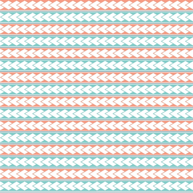 MaoriInspired Geometric Seamless Pattern