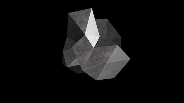 Metal fractal noise computer generated
