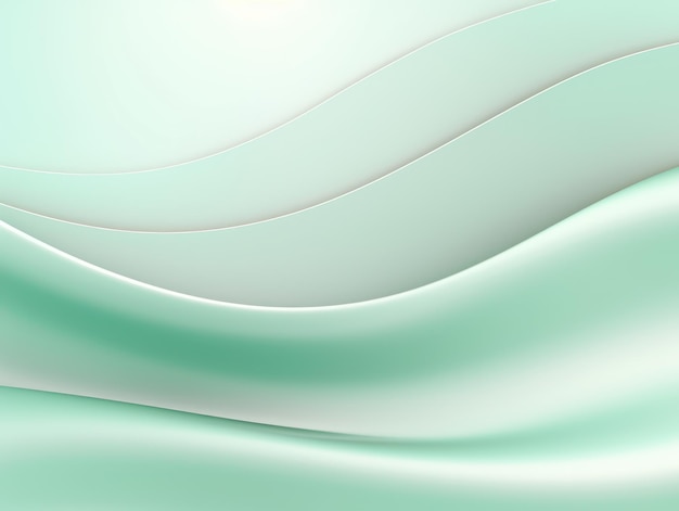 Mint green modern minimal elegant background with shiny lines blank empty pattern with copy space fo