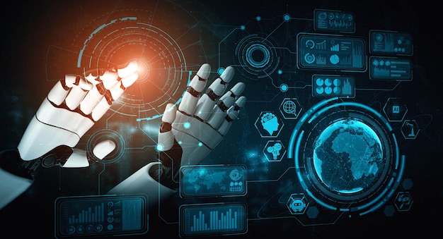 Mlb future artificial intelligence robot and cyborg