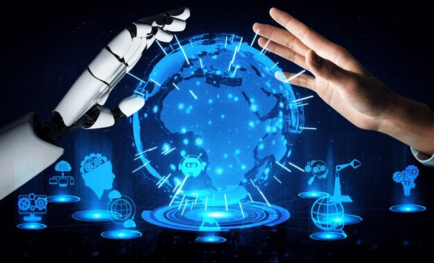 MLP Future artificial intelligence robot and cyborg