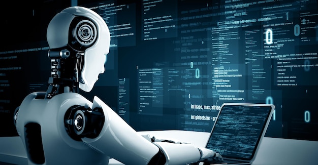 Mlp futuristic robot artificial intelligence huminoid ai programming coding