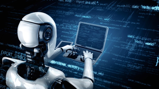 Mlp futuristic robot artificial intelligence huminoid ai programming coding