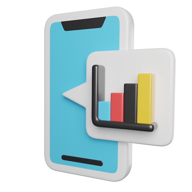 Mobile App with Data Analysis Display