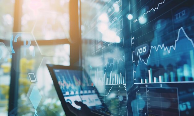 Modern Office Scatter Finance