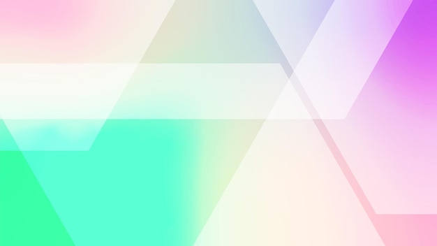 multicolor hexagon colour gradient background