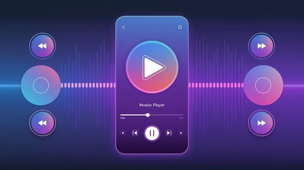 Music sheet background template for music production