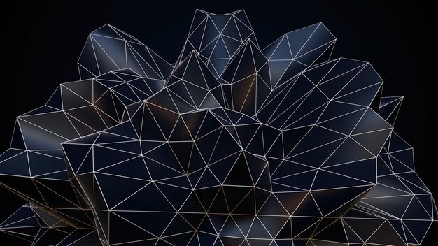 Musta low poly