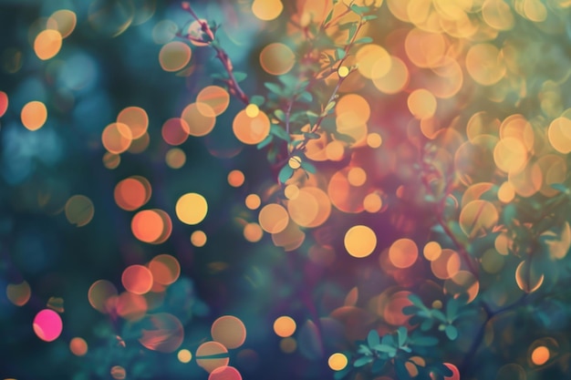 Nature pattern bokeh effect background light backgrounds outdoors