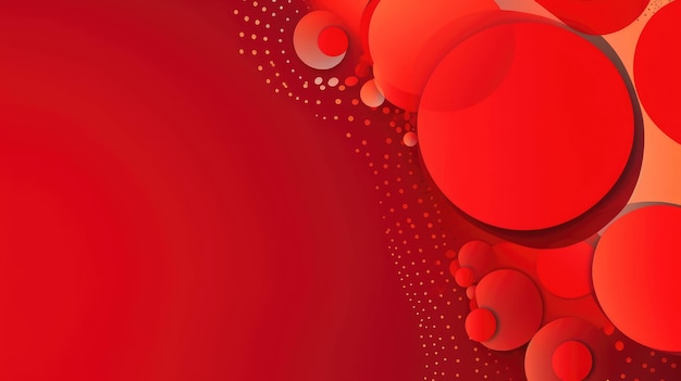 On A Red Background Illustration New Year Back Background Illustration