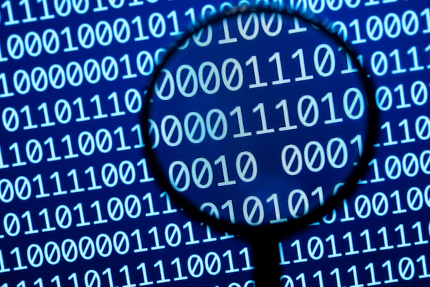 Online data security concept