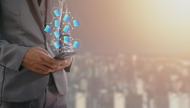 Online documentation database and process automation to efficiently manage files Document Management System knowledge and documentation in enterprise with ERP Corporate business technology