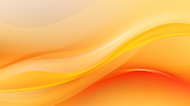 Orange and yellow abstract wave background