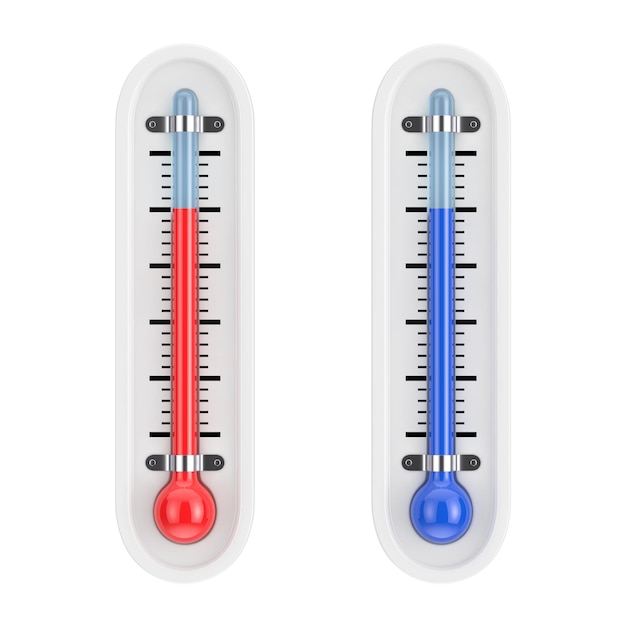 Outdoor Thermometer 3d Rendering