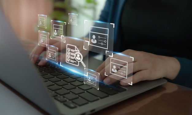 performance appraisal in hrm concept employee recruitment and acquisition employee assessment for improvement and career growth employee data management for recruitment learning and development