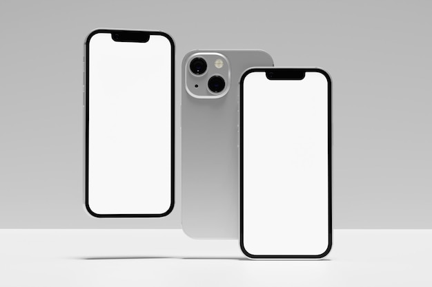 phone 13 mini mockup blank