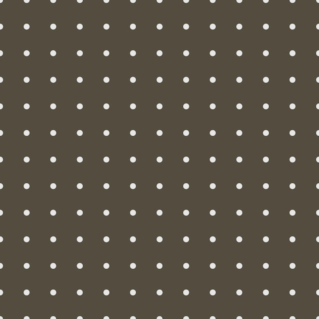 polka dots on a brown background