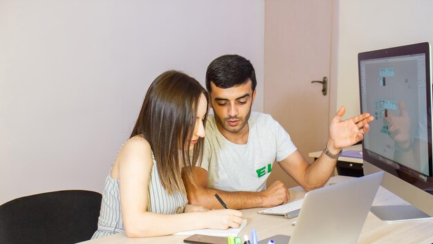 programmers working with code programmer codding