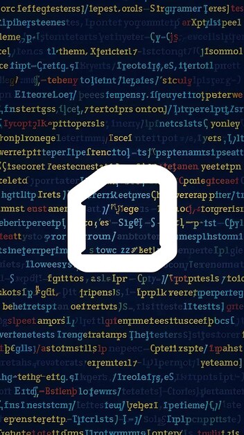 Programming code abstract technology background of software developer and computer script