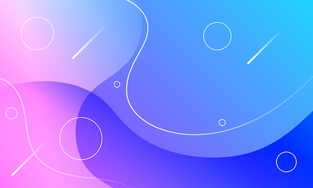 Purple, blue, navy. Neon, fluid poster illustration with abstract texture, trendy wallpaper. Art for design project as background for invitation or greeting cards, flyer, poster, presentation