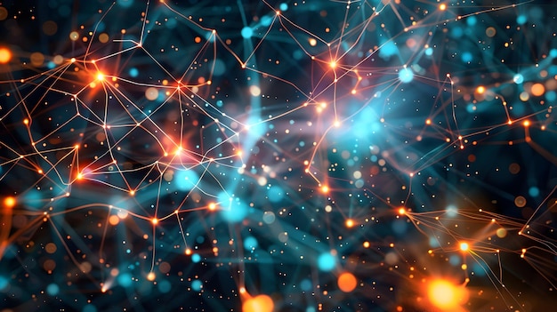 quantum neural networks interconnected digital neurons powering futuristic and quantum computing