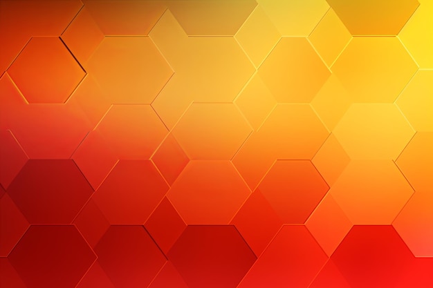 Red and yellow gradient background with a hexagon pattern in a vector illustration ar 32 v 52 Job ID 821f6636906849a68232970c6a619620