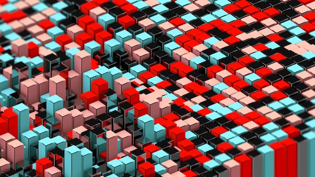 Retro Geometric Waves Background
