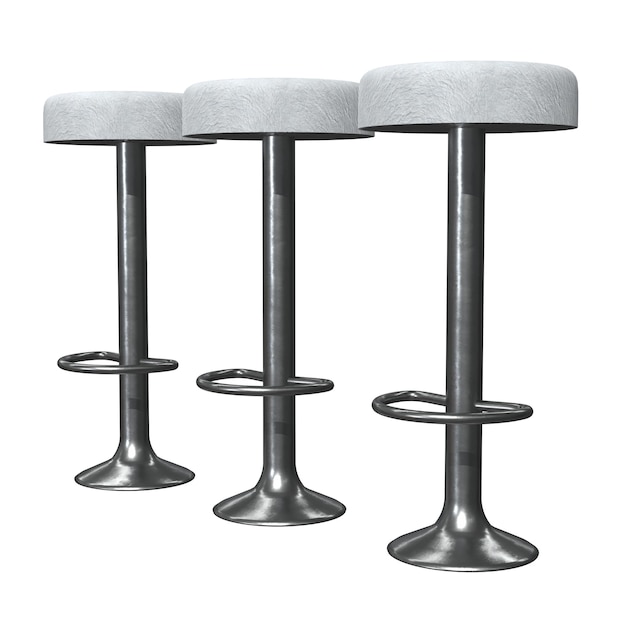 Retro vintage bar stool High chair