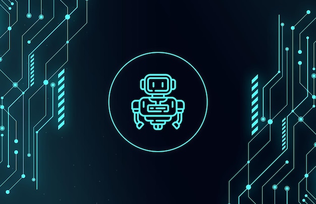 Robotics development machines of the future industrial robot development cybernetic background