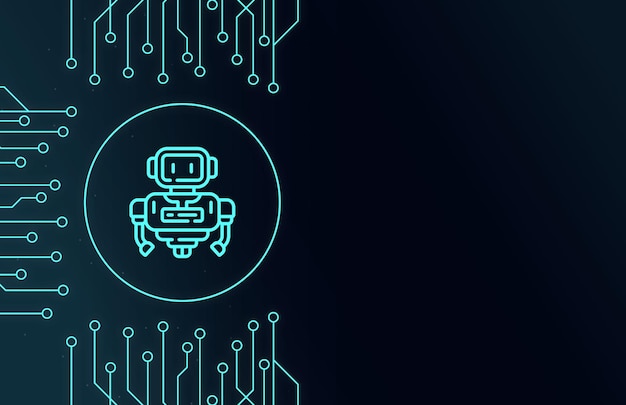 Robotics development machines of the future industrial robot development cybernetic background