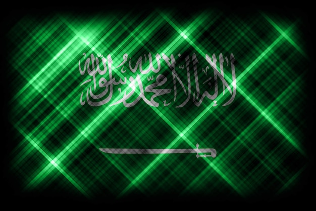Saudi Arabia flag, national flag, modern flag background