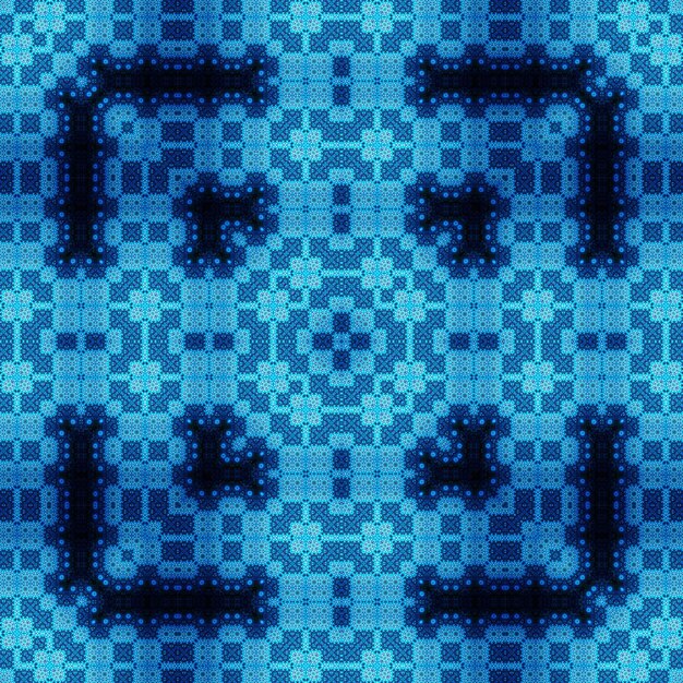 Saumaton kaleidoskooppikuvio – tekstuurikuvion kaleidoskooppi