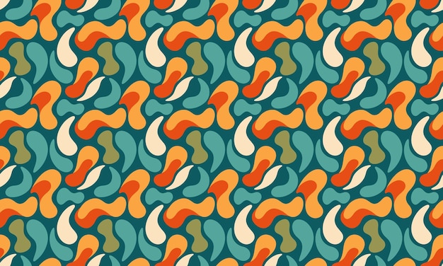 Saumaton orgaaninen design -taustakuvio