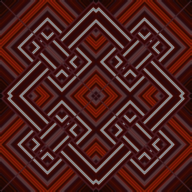 Saumaton viivakuvio, kaleidoskooppikuvio