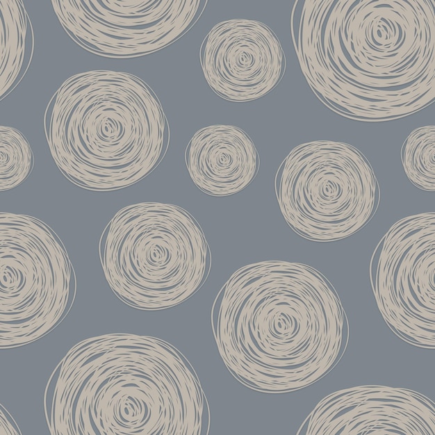 scribbled circles texture