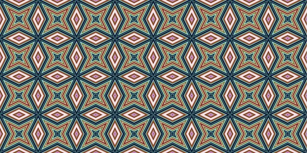Seamless abstract patterns Background of rhombus and triangle patterns Star patterns Fashion trends