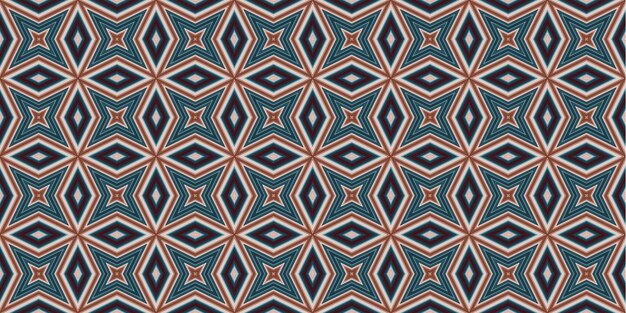 Seamless abstract patterns Background of rhombus and triangle patterns Star patterns Fashion trends
