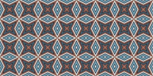 Seamless abstract patterns Background of rhombus and triangle patterns Star patterns Fashion trends