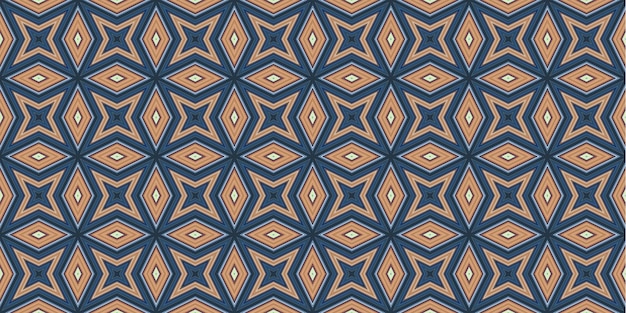Seamless abstract patterns Background of rhombus and triangle patterns Star patterns Fashion trends