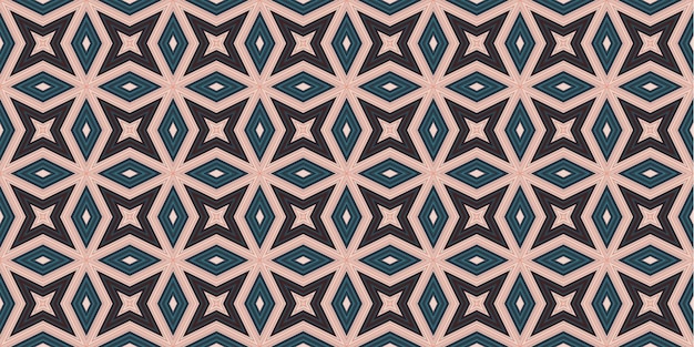 Seamless abstract patterns Background of rhombus and triangle patterns Star patterns Fashion trends