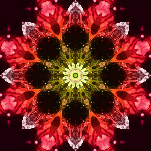 Seamless abstract square pattern Symmetrical round pattern Authors patterns
