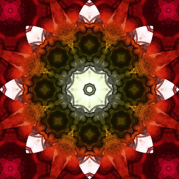 Seamless abstract square pattern Symmetrical round pattern Authors patterns