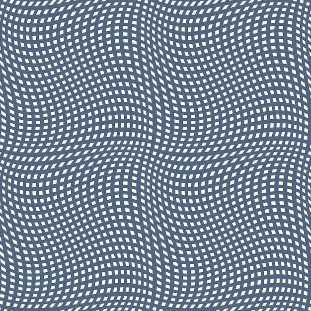 Seamless black and white pattern of different geometric shapes