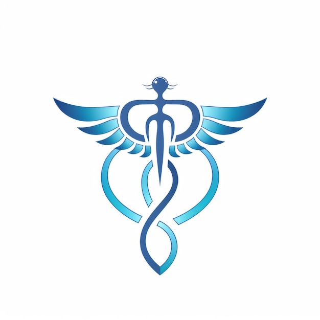 Simplistic Flat Vector Logo Design The Project Caduceus Pharmacy Logo