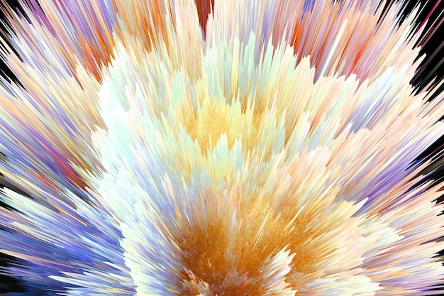 space explosion colorful abstract nebula background