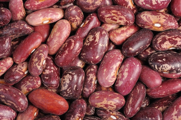 Spotted beans isolated