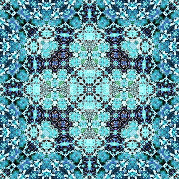 Square seamless pattern the texture is symmetrically woven