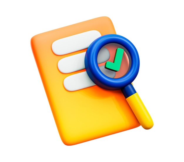 start ups research illustration 3d